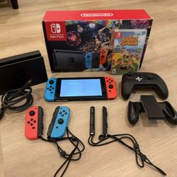 Nintendo Switch Bundle + Animal Crossing Game 🎮🔥 