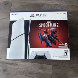 Brand New 1TB Slim PlayStation 5 Spiderman 2 Bundle