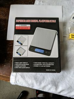 Superior Mini Digital Platform Scale I-2000