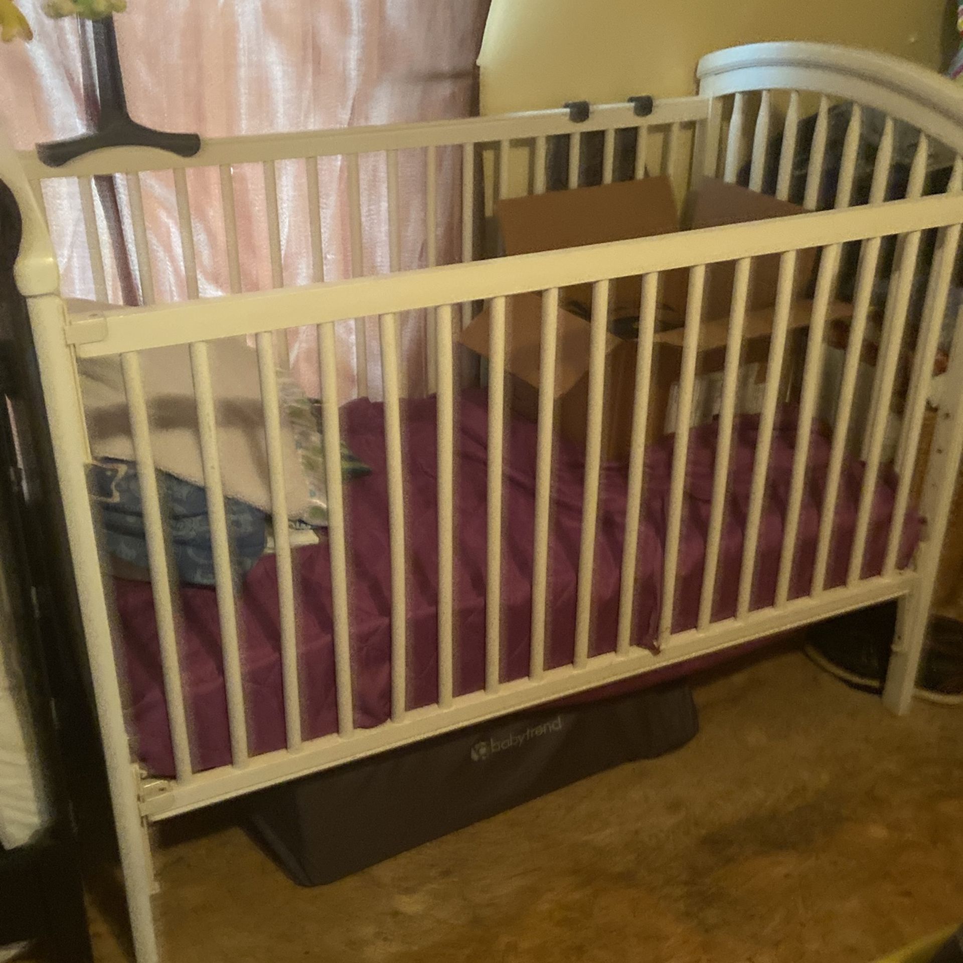 Baby Bed With Mattress