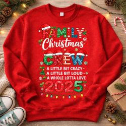 Family Christmas 2025 Sweatshirt 