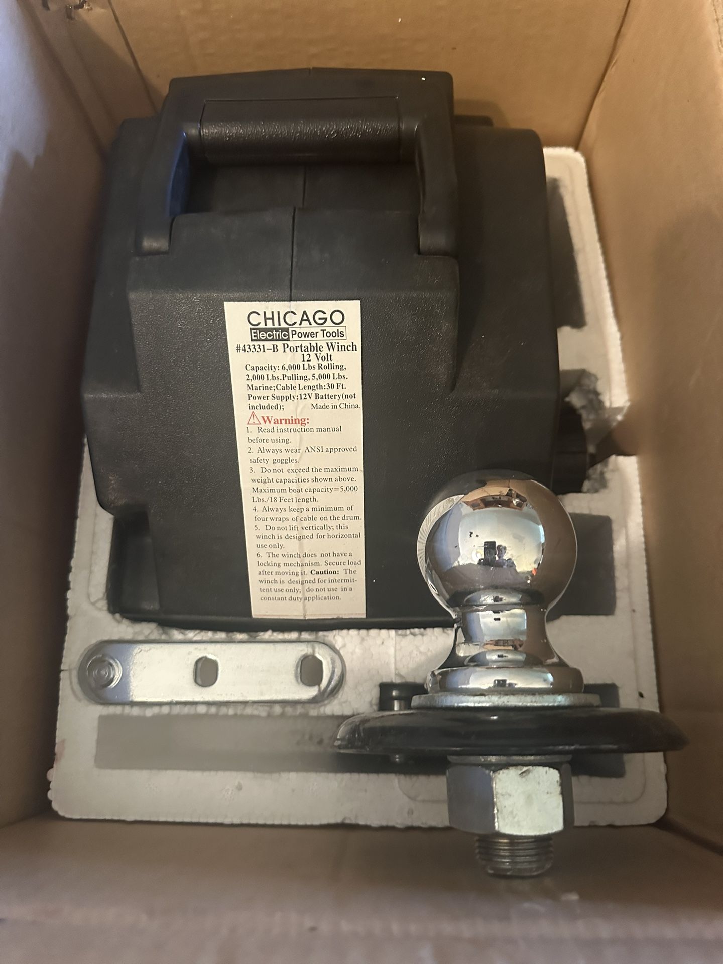 Electric Wrench Chicago Electric Brand Never Used 43331- $150