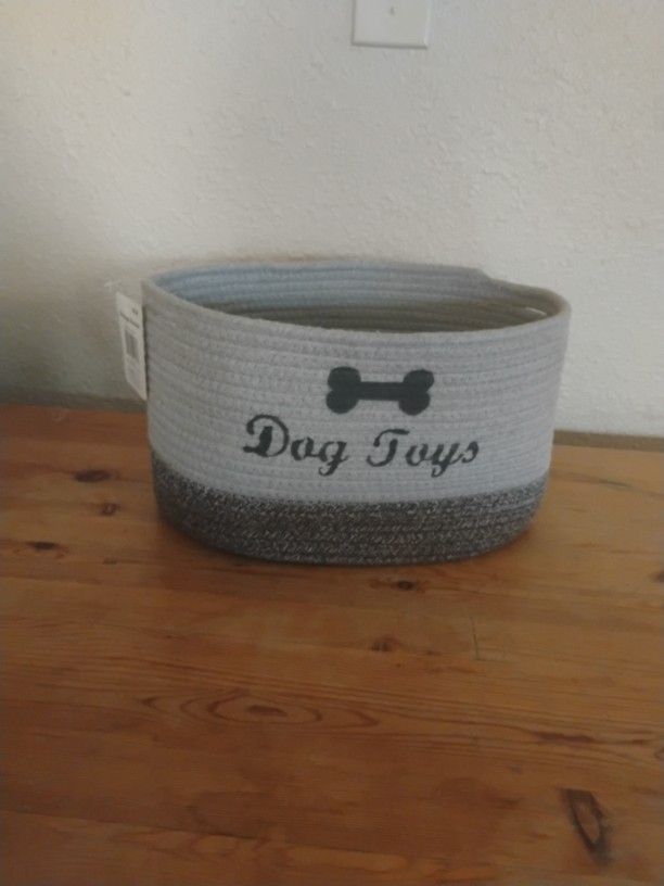 Dog Toy Bin