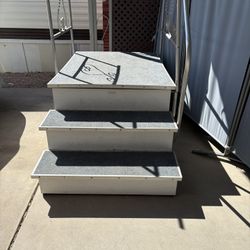 Mobile Home Step With Big Storage 