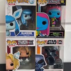Funko Pops Darth Vader Glaceon Sally just $10 each 