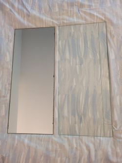 Glass And Mirror Shelves For Curio Cabinet