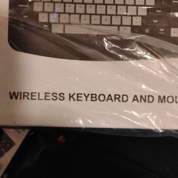 Wireless Keyboard And Mouse