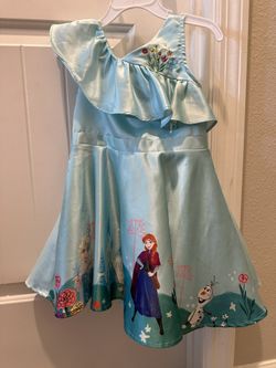 Frozen Dress Disney Elsa And Anna, Olaf