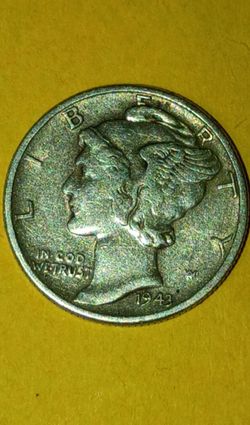 Semi rare 1943 misprint liberty dime