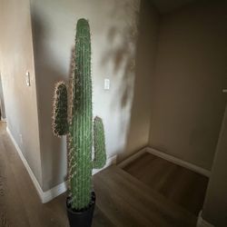 4.5’ Cactus Artificial Plant, Green