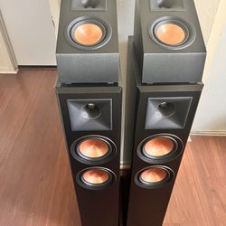 Klipsch Towers And Dolby Atmos Ebony And Emotiva 