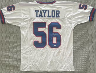 Lawrence Taylor Signed New York Giants Custom Pro Style Jersey JSA