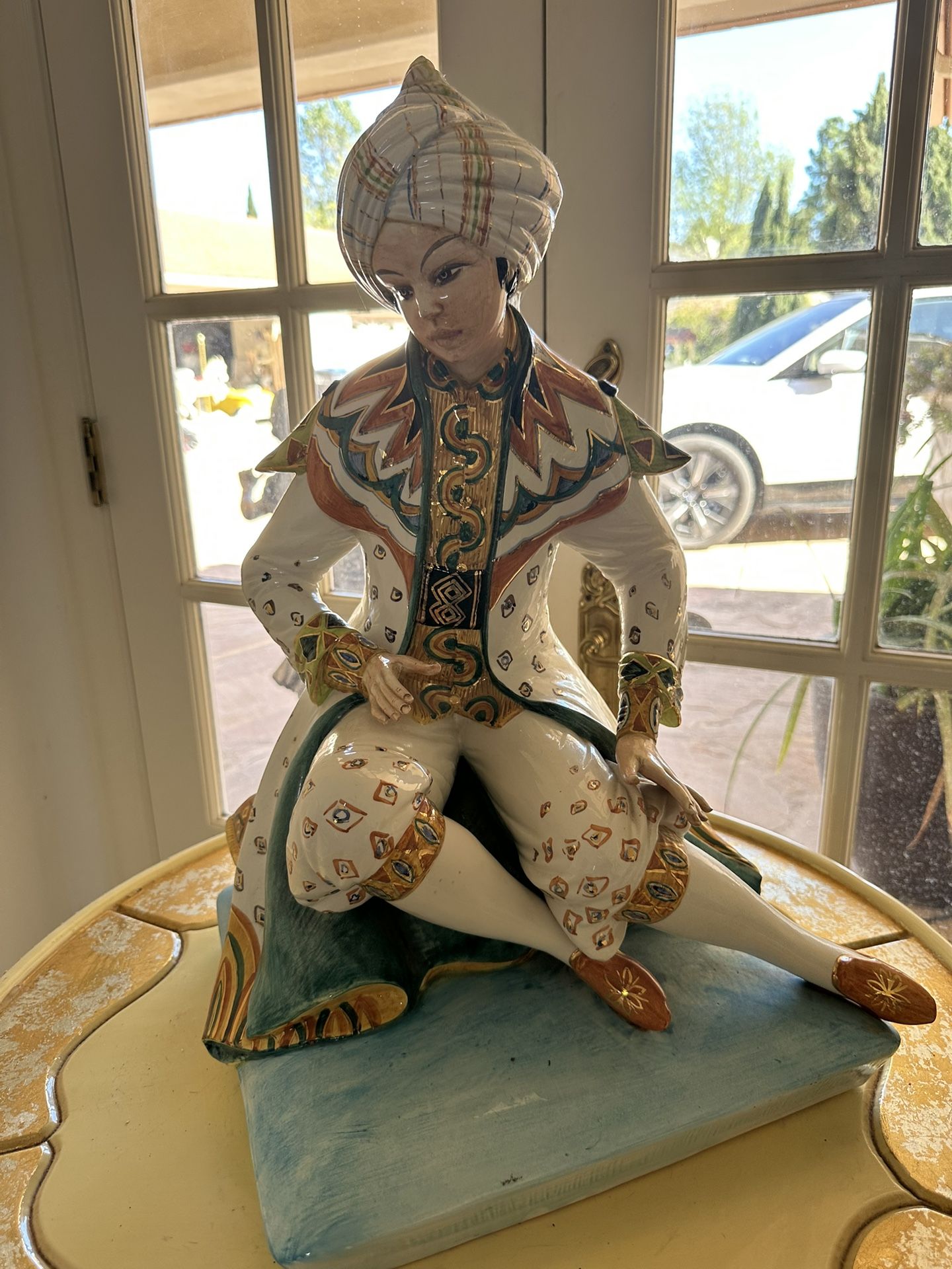 Porcelain Sultan Figurine