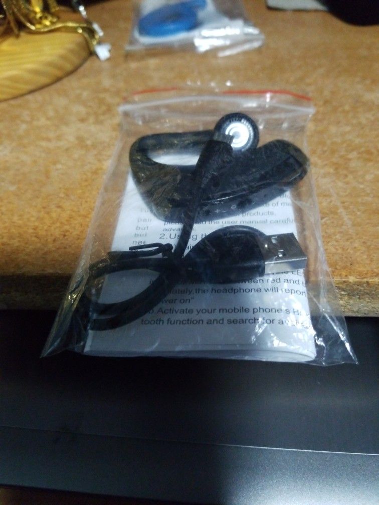 Bluetooth Headset Black New Never Used