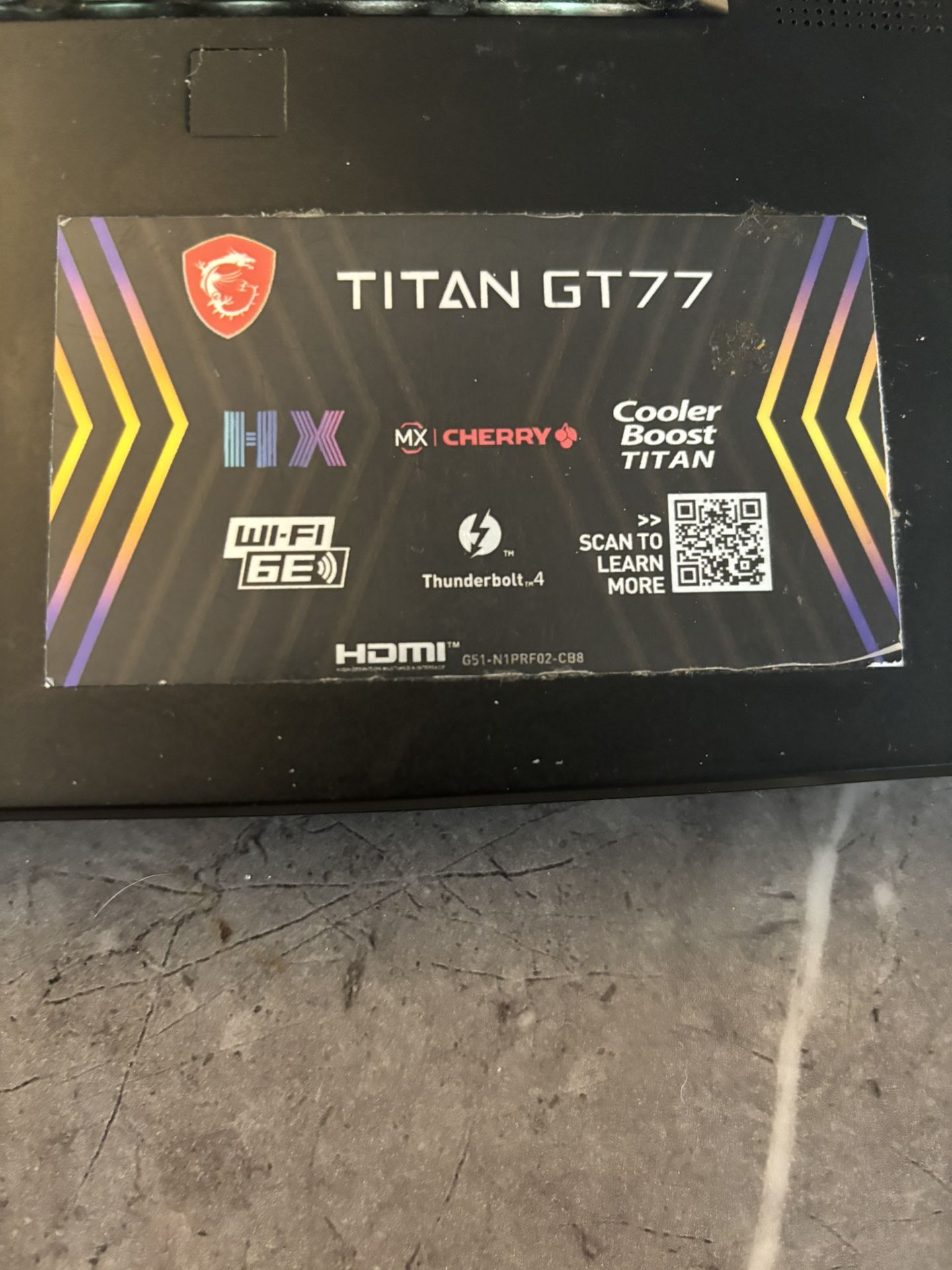 Titan Gt 77