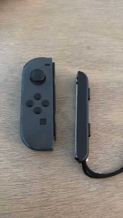 Left Joy-Con with wrist strap intense stick drift / for parts