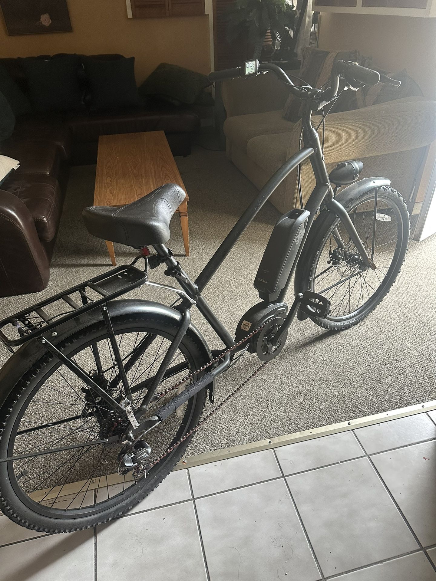 Electra townie Go! step thru pedal assist e-bike