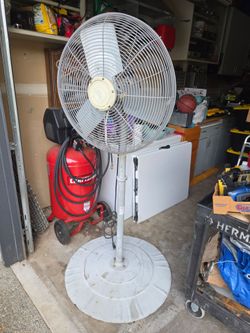 Misting fan