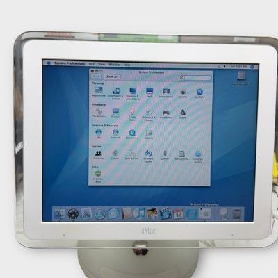 Apple iMac G4 M6498 15 Desktop PowerPC G4 OS X 10.4.11 2003 With