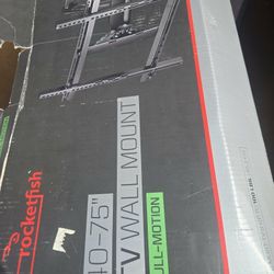 Tv Wall Mount Full Motion For 40 To 75 Inch TV 