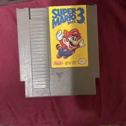 Super Mario brothers three for the Nintendo entertainment system