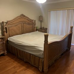 King Bedroom set and Mattresss