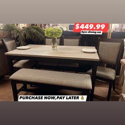 6pcs Dining Set 