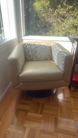 Pair of leather chairs