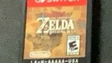 The Legend of Zelda: Breath of the Wild Nintendo Switch Game