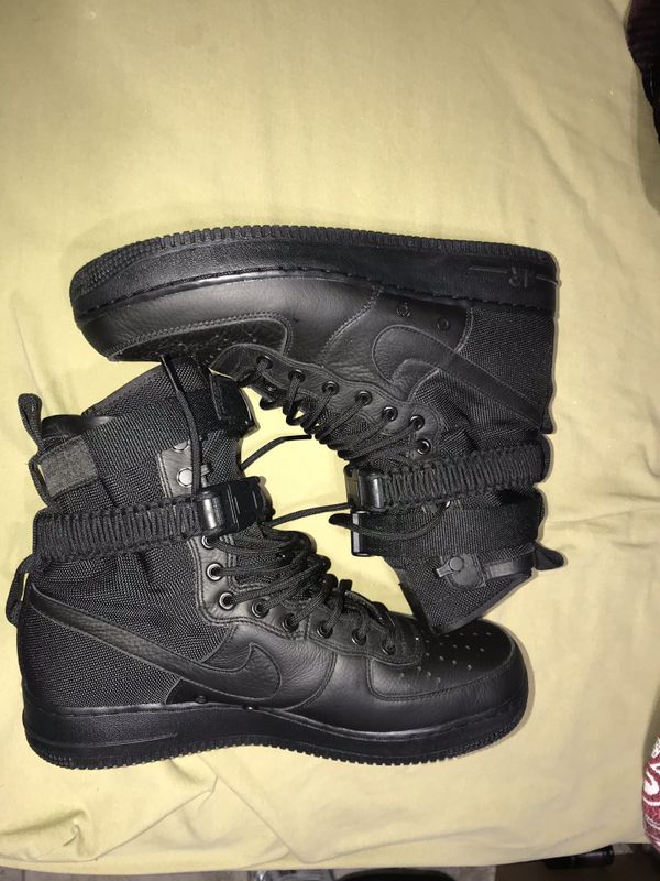 Nike SF Air Force 1 High triple black for Sale in Houston, TX - OfferUp