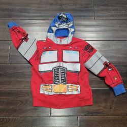 TRANSFORMERS Boy's Size 7 Full Zip Hoodie Jacket Coat Price Is Firm Cash Only 