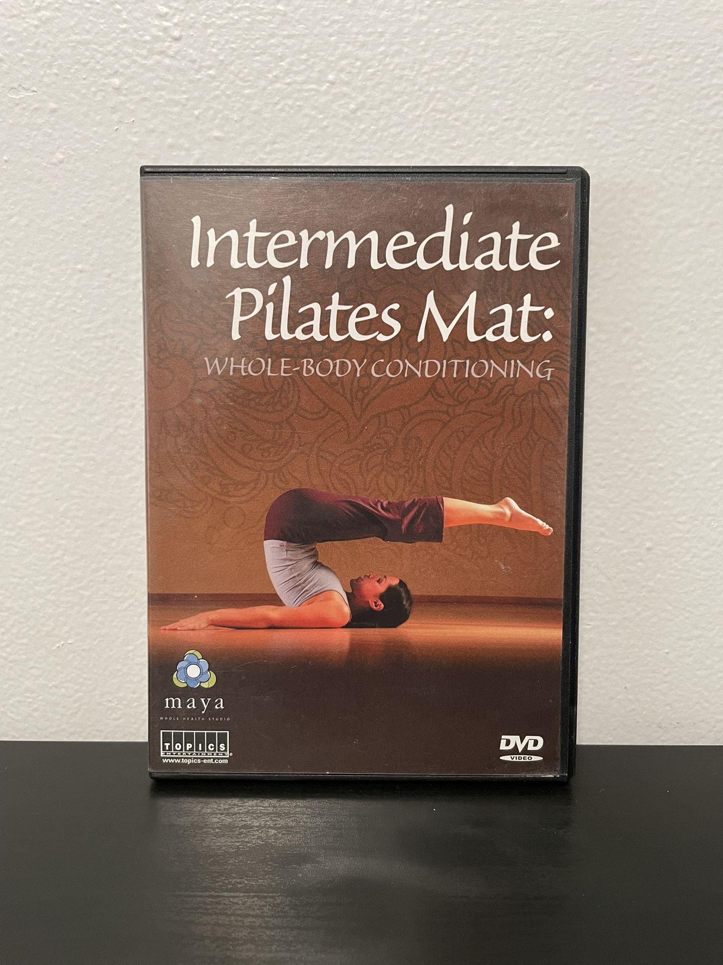 Intermediate Pilates Mat DVD Maya Whole Body Conditioning Exercise Workout 2005