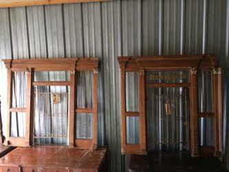 Architectural salvage $400 each from A historic bank