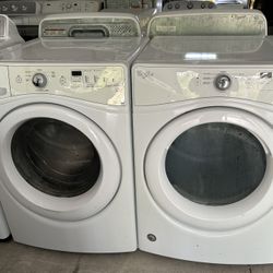 Whirlpool Front Load Washer & Electric Dryer