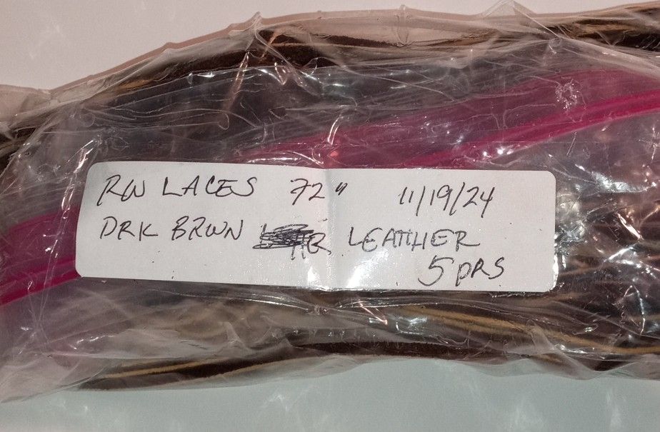 Red Wing Boots Laces 72" Dark Brown 5 Pairs