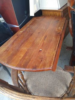 DIY drop leaf table