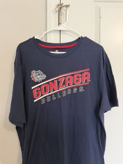 Navy Gonzaga Bulldogs t-shirt Size