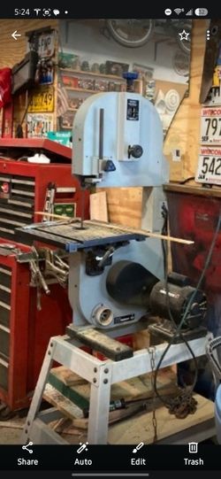 Delta band saw with stand