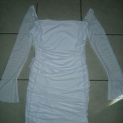 Size Large White Dress
