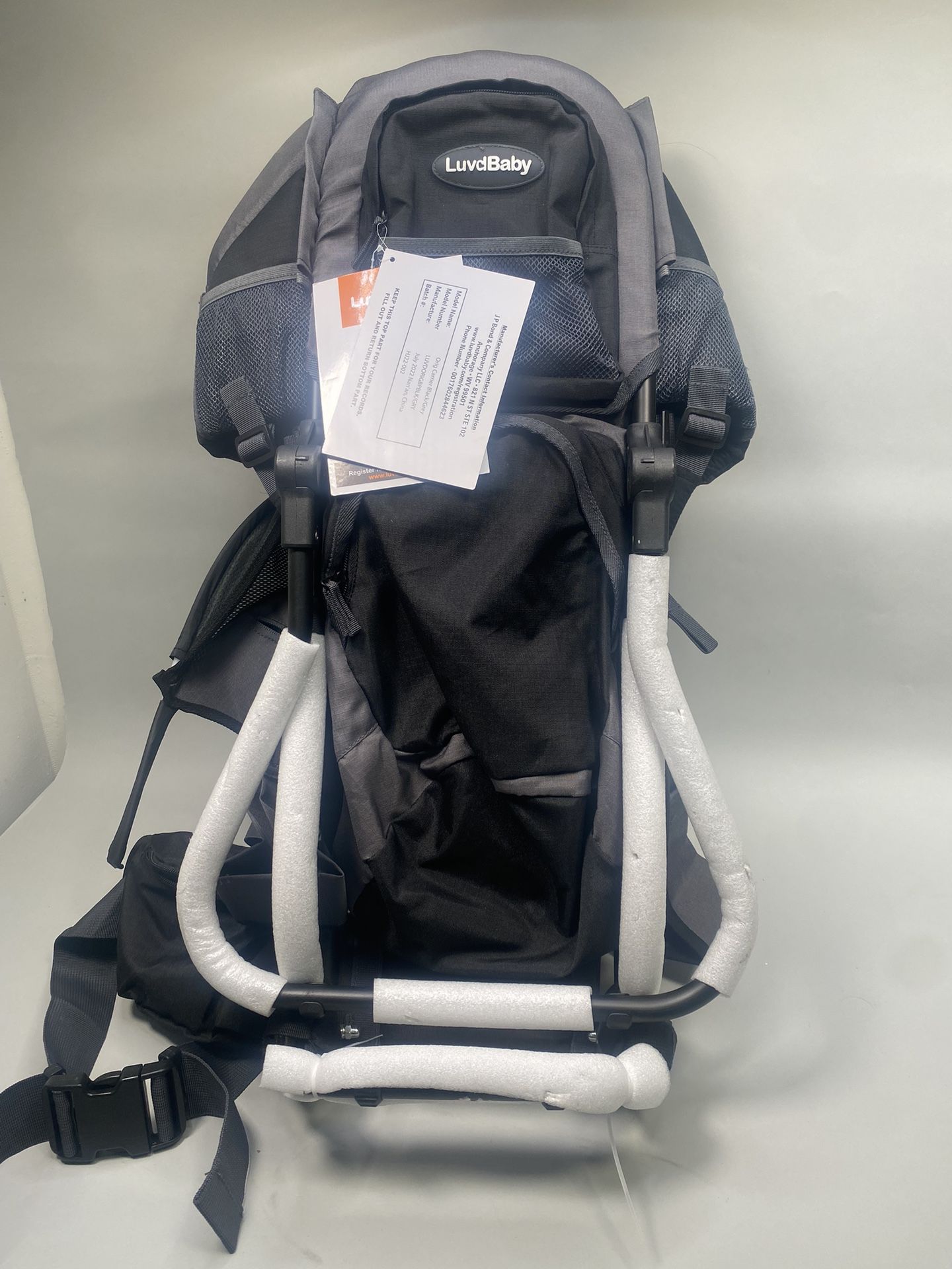 Luvdbaby Premium Baby Backpack Carrier for Hiking Baby Carrier