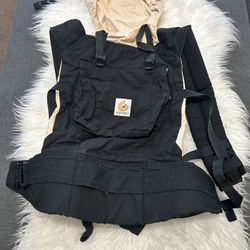 Ergobaby Black And Cream Baby Carrier