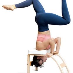 Brand: THUNDESK  4.6 out of 5 stars 650 Reviews  THUNDESK Yoga investment bank for upside-down support head, chair for balance training, strength, bac