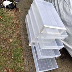 4 Drawer Storage Cabinet