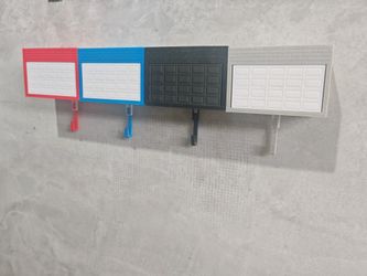 Hot Wheels 3D Garage Door Opening Key Holder Display Case