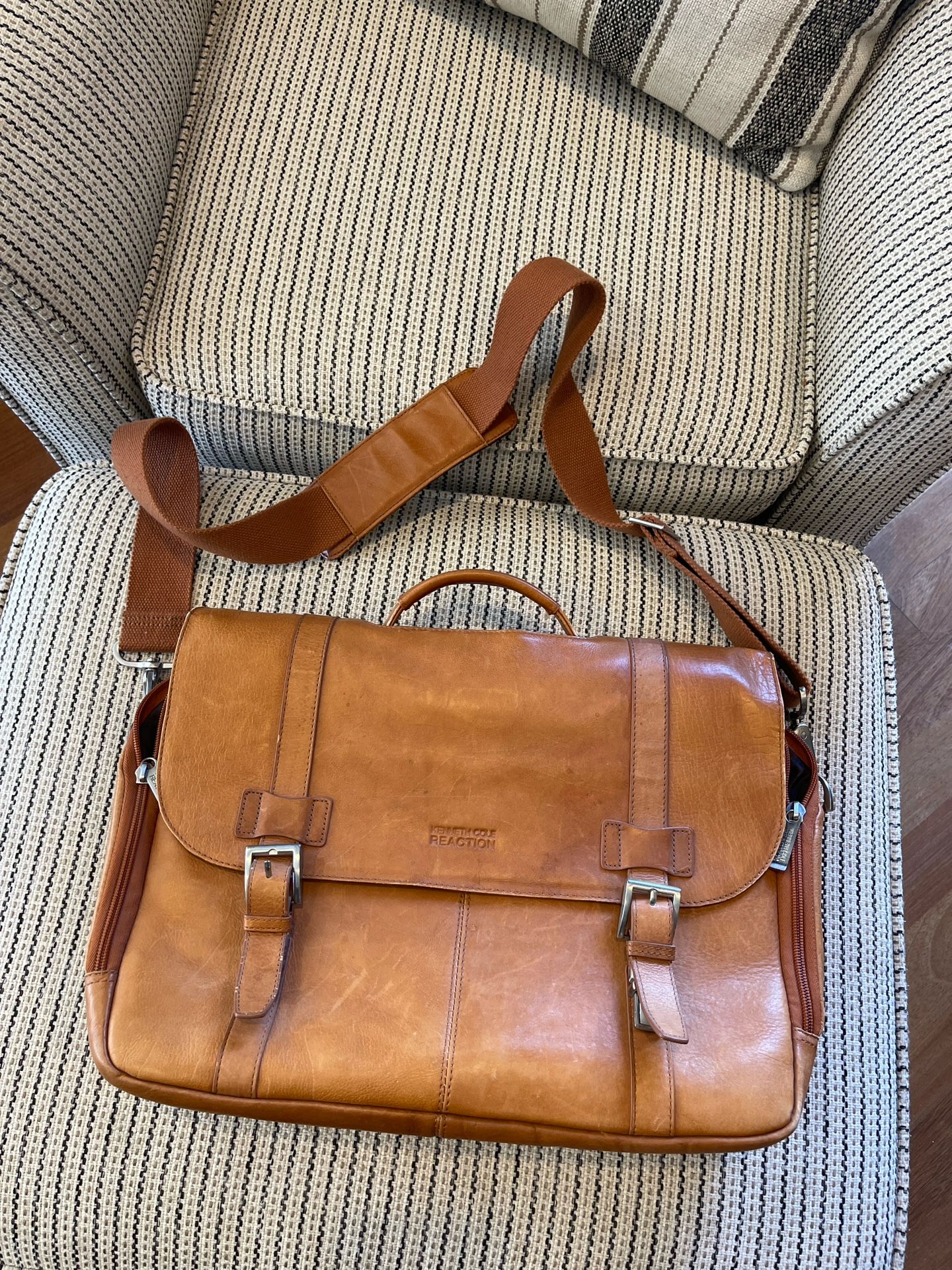 Leather Kenneth Cole Laptop Bag