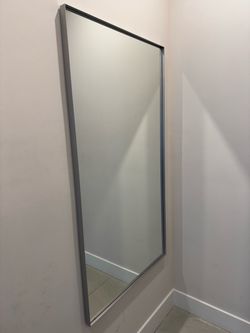 Full-Length Rectangle Mirror - 55L 30W 1D