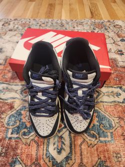 Nike Dunk Low White / Sanded Purple