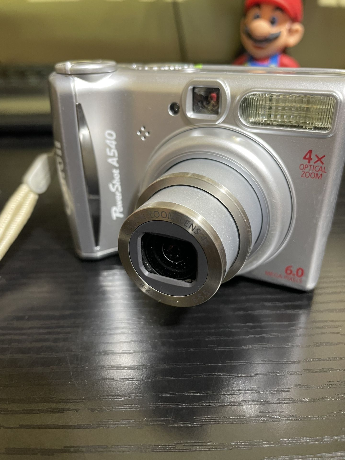 Canon PowerShot A540 6.0 MP 4x Zoom Compact Digital Camera Point 