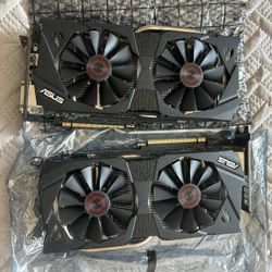Two Nvidia GTX970 Graphics Cards