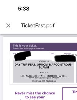 omnom day trip sunday